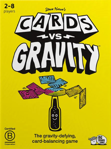 cards vs gravity es jogo de tabuleiro